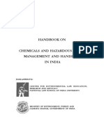 Handbook On Chemicals Hazardous Waste Management Handling in India CEERANLSIU