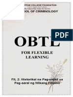 For Flexible Learning: School of Criminology