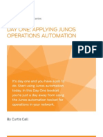 Day One Apply Junos Ops Automation - Juniper Networks PDF