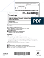 Chemistry: Pearson Edexcel International Advanced Level