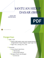 Bantuan Hidup Dasar (BHD) : Basic Life Support (BLS)