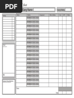 Necromunda Alternative Gang Roster