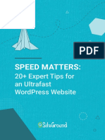 Speed Matters:: 20+ Expert Tips For An Ultrafast Wordpress Website