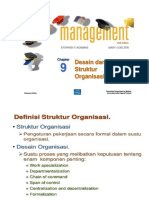 Disain Struktur Organisasi