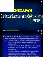 Penetapan KKM