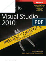 DRAFT Preview II - Moving To Microsoft Visual Studio 2010 (VS2008)