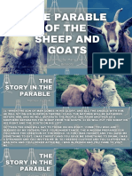 The Parable of The Sheep and Goats