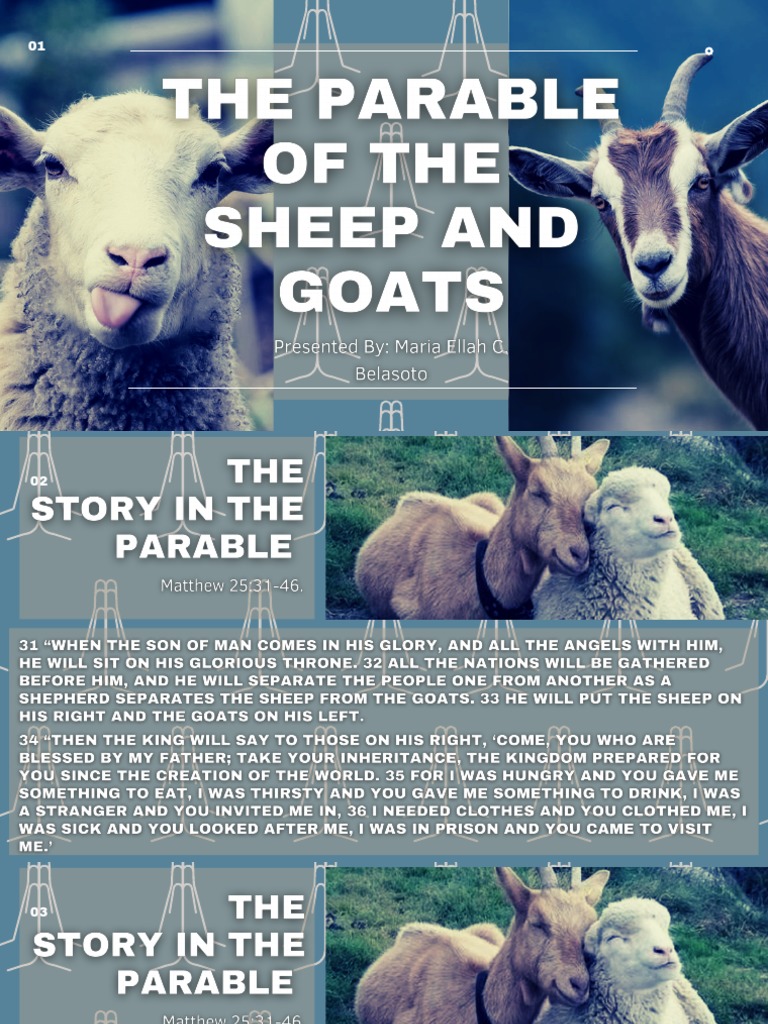 The Parable of The Sheep and Goats PDF