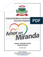PLAN DE DESARROLLO MUNICIPAL MIRANDA 2020-2023
