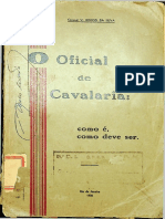 LIVRO - O Oficial de Cavalaria - Como É E Como Deve Ser - Cel V. Benício Da Silva - 1936