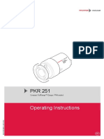 Operating Instructions: A Passion For Perfection