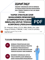 Aspek Stratejik Manajemen Remunerasi