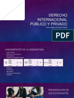 1.derecho Internacional Público y Privado - Primera Sesión