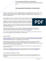 Servindi - Servicios de Comunicacion Intercultural - Peru Aprueban Ley de Seguridad Alimentaria y Nutricional - 2016-02-16