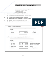 Appendix 7 The Active and Passive Voice