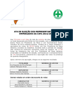 3 - Ata de Eleição Dos Representantes Dos Empregados - Alterar