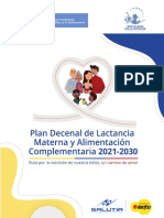 Plan Decenal de Lactancia