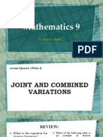 Mathematics 9 Presentation Week 3 Second Quarter