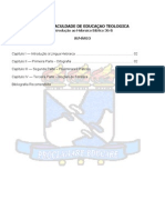 Módulo 36B - Introdução Ao Hebraico Bíblico