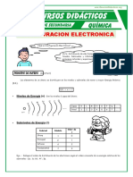 Configuracion Electronica para Primero de Secundaria