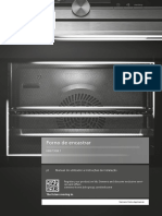 Forno encastrar manual