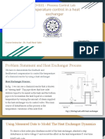 CH331 - Process Control Lab Temperature Control in A Heat Exchanger