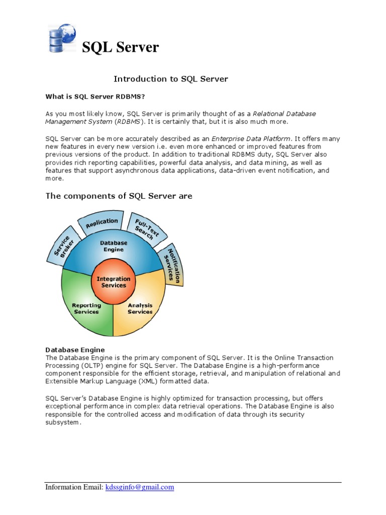 000 Basics and Introduction | PDF | Microsoft Sql Server | Databases