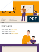 Teori Evolusi Darwin Kelompok 4 XII IPA 6