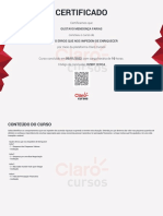 Clarocdb 374345 Certificate