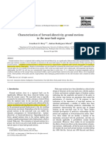 Characterization of Forward-Directivity Ground Motions in The Near-Fault Region