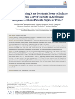 Which Side Bending X Ray Position Is Better To Evaluate The Preoperative