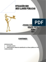 Implementación Métodos de Autenticación en SSH - Johana Cano Hernández - 38110