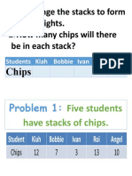 Equal Heights. Be in Each Stack?: 1.rearrange The Stacks To Form 2.how Many Chips Will There