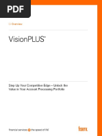 VisionPLUS System Overview and Modules | PDF