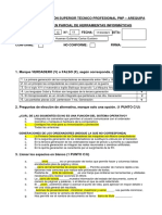 Primer Examen Parcial - Docente Gerson A1 Huaman Gutierrez Carlos Gustavo