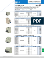 Componentes Electricos Tarifa PVP SalvadorEscoda