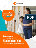 Plegable Subsidio Vivienda