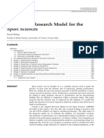 An Applied Research Model For The