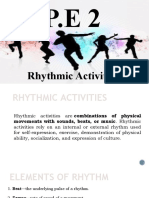 PE 2 Rhythmic Activities Guide