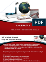 Ligjerata 4: Regjistrimi I Bizneseve Në Kosovë