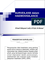 SURVEILANS dalam HAEMOVIGILANCE