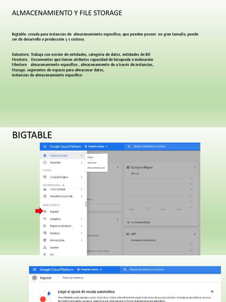 Comparativa de Almacenamiento en Nubes | PDF | Bases de datos | SQL
