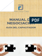 Manual Negociación Guia Del Capacitador