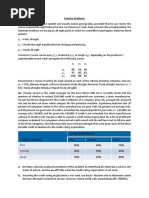 Practice Problems - Decision Analysis