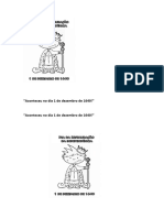 Fichas para o dia 29 de novembro- comemoração