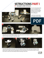 Jetplus Transforming Paper Toy Instructions