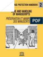 UNESCO Cult Heritage Handbook Manuscripts