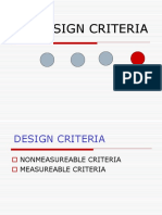 10. Design Criteria