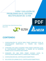 Presentación de Configuración y Solución de Problemas en El Sistema Rectificador de 12 KW