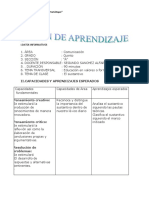 I.Datos Informativos: Ii - Capacidades Y Aprendizajes Esperados